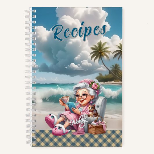 Biddie Buddies Merkrecept Notitieboek – Webby (Voorkant)