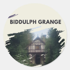 Biddulph Grange Ronde Sticker