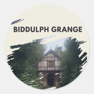 Biddulph Grange Ronde Sticker