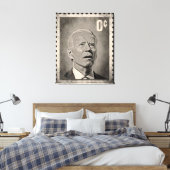 Biden 0 Cent Meme Canvas Art Afdruk (Insitu (Slaapkamer))