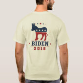 BIDEN 2016 ROCKWELL -.png T-shirt (Achterkant)