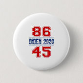 Biden 2020 - 86 45 ronde button 5,7 cm (Voorkant)