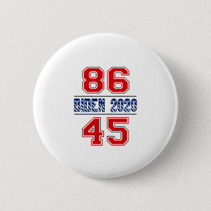 Biden 2020 - 86 45 ronde button 5,7 cm