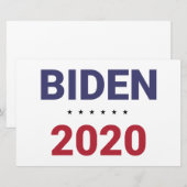 Biden 2020 (Amerikaanse verkiezingen) Briefpapier (Voorkant / Achterkant)
