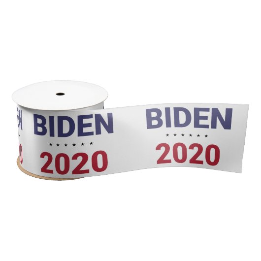 Biden 2020 (Amerikaanse verkiezingen) Satijnen Lint (Spoel)