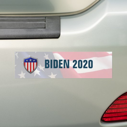 Biden 2020 bumpersticker (Op auto)