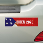 Biden 2020 bumpersticker (Op auto)