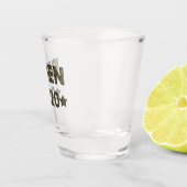 Biden 2020 camouflage campagne shot glas (Rechts)