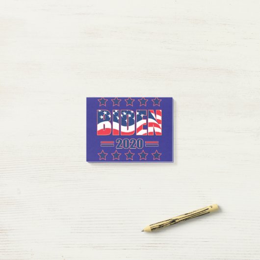 BIDEN-2020-Comeback-Kid Post-it® Notes (Op bureau)
