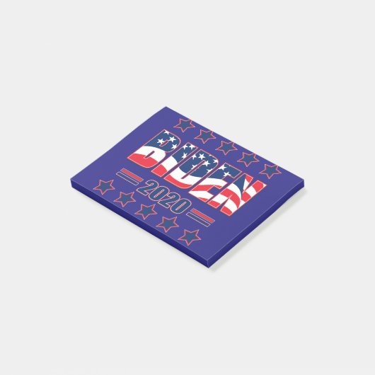 BIDEN-2020-Comeback-Kid Post-it® Notes (Schuin)