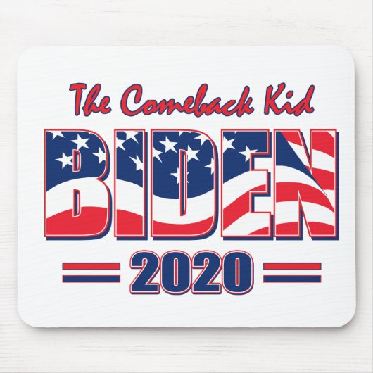 BIDEN-2020-Comeback-Kind Muismat (Voorkant)