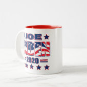 BIDEN-2020-Comeback-Kind Tweekleurige Koffiemok (Voorkant links)