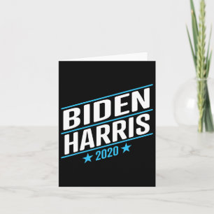 Biden 2020 en Kamala Harris op de One Ticket 2 Kaart
