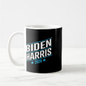 Biden 2020 en Kamala Harris op de One Ticket 2 Koffiemok (Links)