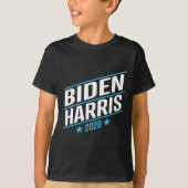 Biden 2020 en Kamala Harris op de One Ticket 2 T-shirt (Voorkant)