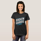 Biden 2020 en Kamala Harris op de One Ticket 2 T-shirt (Voorkant volledig)