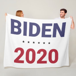 Biden 2020 fleece deken