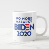 BIDEN 2020 - Geen malarky meer Grote Koffiekop (Rechts)