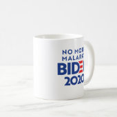 BIDEN 2020 - Geen malarky meer Koffiemok (Voorkant rechts)