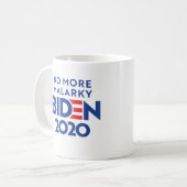 BIDEN 2020 - Geen malarky meer Koffiemok (Voorkant links)