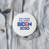 BIDEN 2020 - Geen Onzin Meer Ronde Button 4,0 Cm (In situ)