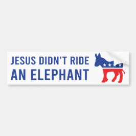 Biden 2020 - Jezus riep geen olifant Bumpersticker