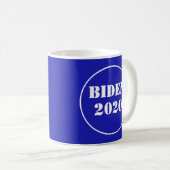 Biden 2020 Koningsblauw & Wit Koffiemok (Voorkant rechts)