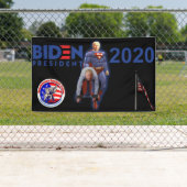 Biden 2020 Republikeinen tegen Trump Banner (Insitu)