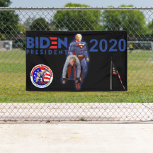 Biden 2020 Republikeinen tegen Trump Banner