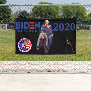 Biden 2020 Republikeinen tegen Trump Banner