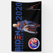 Biden 2020 Republikeinen tegen Trump Banner (Verticaal)