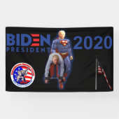 Biden 2020 Republikeinen tegen Trump Banner (Horizontaal)