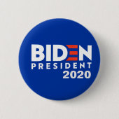 Biden 2020 ronde button 5,7 cm (Voorkant)
