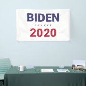 Biden 2020 spandoek (Beurs)