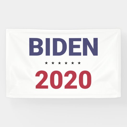 Biden 2020 spandoek (Horizontaal)