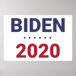 Biden 2020 (US Presidentsverkiezingen) Poster