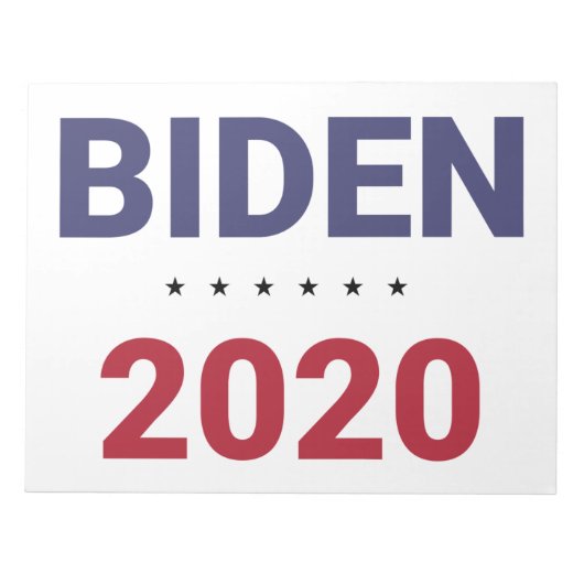 Biden 2020 (VS Verkiezingen) Notitieblok (Voorkant)