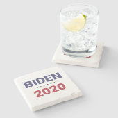 Biden 2020 (VS Verkiezingen) Stenen Onderzetter (Zijkant)