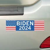 Biden 2024 bumpersticker (Op auto)