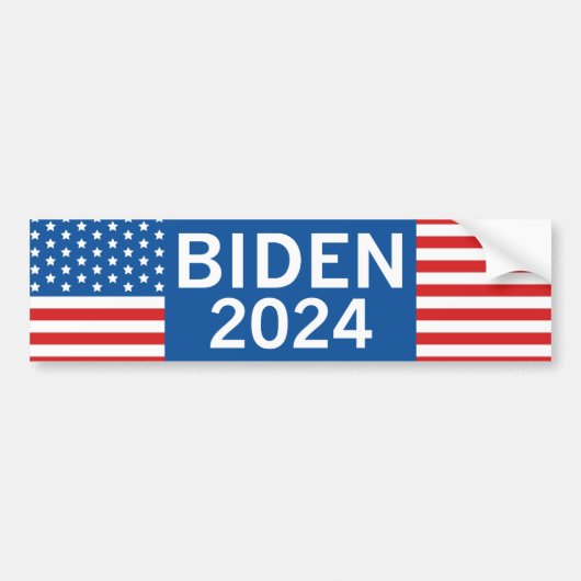 Biden 2024 bumpersticker (Voorkant)