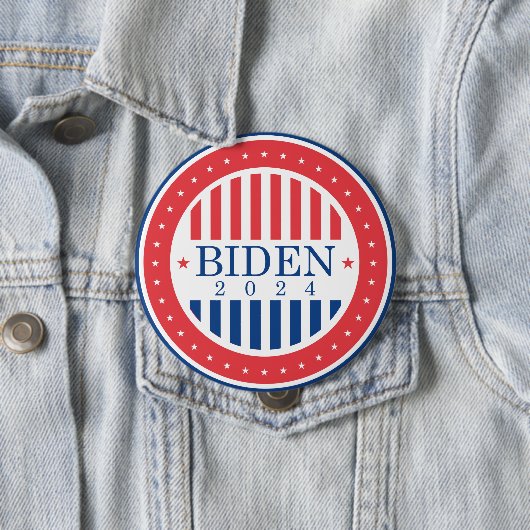 Biden 2024 ronde button 4,0 cm (In situ)