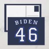 BIDEN 46 BRIEFKAART (Voorkant / Achterkant)