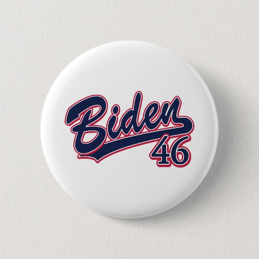 Biden 46 ronde button 5,7 cm (Voorkant)