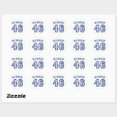 BIDEN 46 RONDE STICKER (Vel)