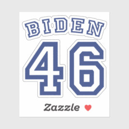 BIDEN 46 STICKER