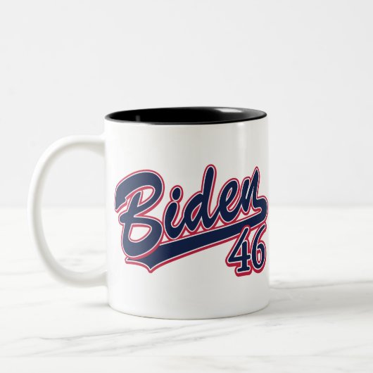 Biden 46 tweekleurige koffiemok (Links)
