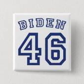 BIDEN 46 VIERKANTE BUTTON 5,1 CM (Voorkant)