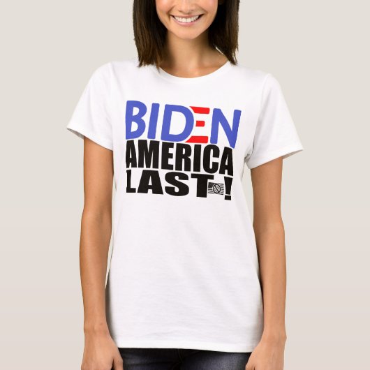 BIDEN AMERIKA LAATSTELIJK GEAR HET GROOTSTE PRESID T-SHIRT (Voorkant)