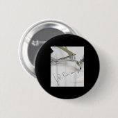 Biden Autopen Handtekening Grappig Ronde Button 5,7 Cm (Voorkant /achterkant)