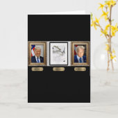 Biden Autopen-handtekening Kaart (Gele Bloem)